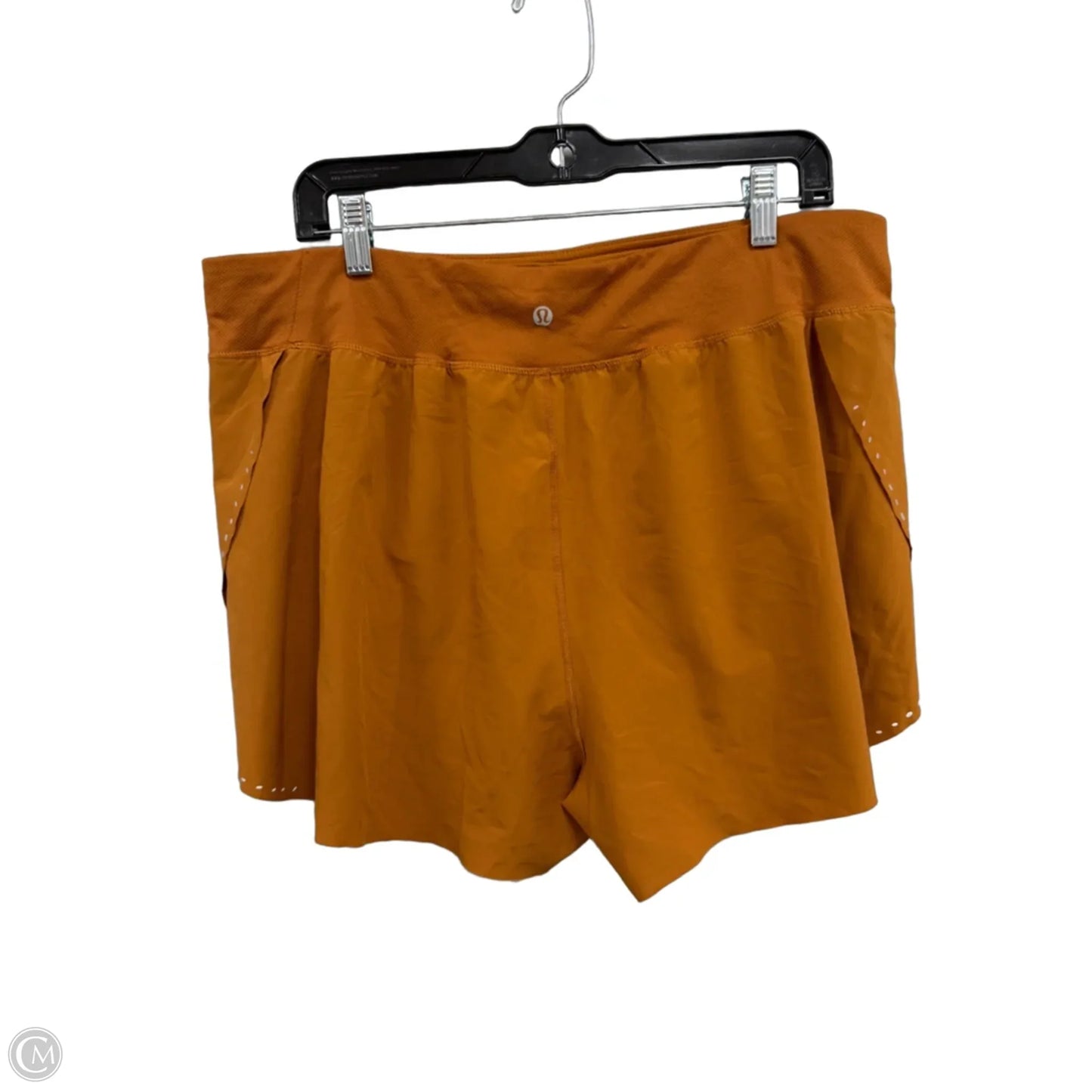 Athletic Shorts By Lululemon In Brown, Size: 14