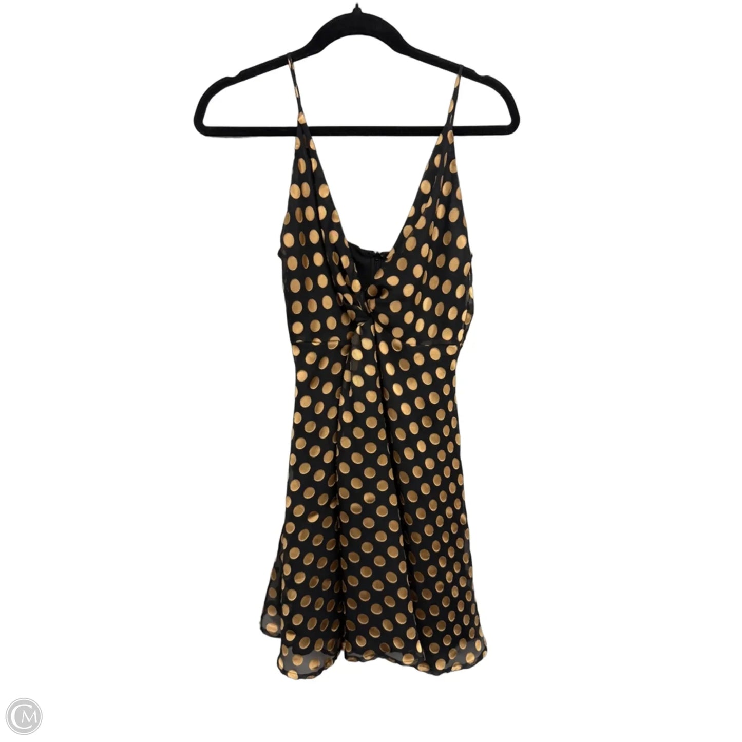 Dress Casual Short By Astr In Polkadot Pattern, Size: S