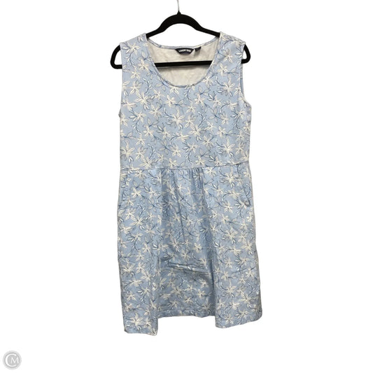 Dress Casual Short By Lands End In Floral Print, Size: L