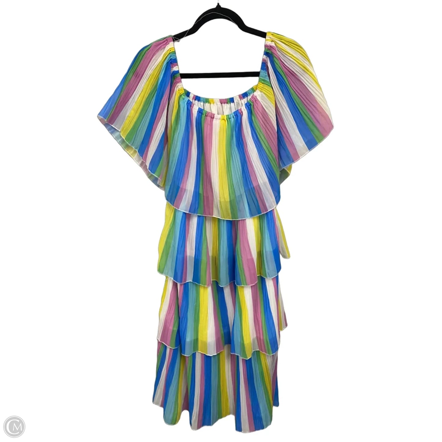 Dress Casual Maxi By Clothes Mentor In Striped Pattern, Size: Xl