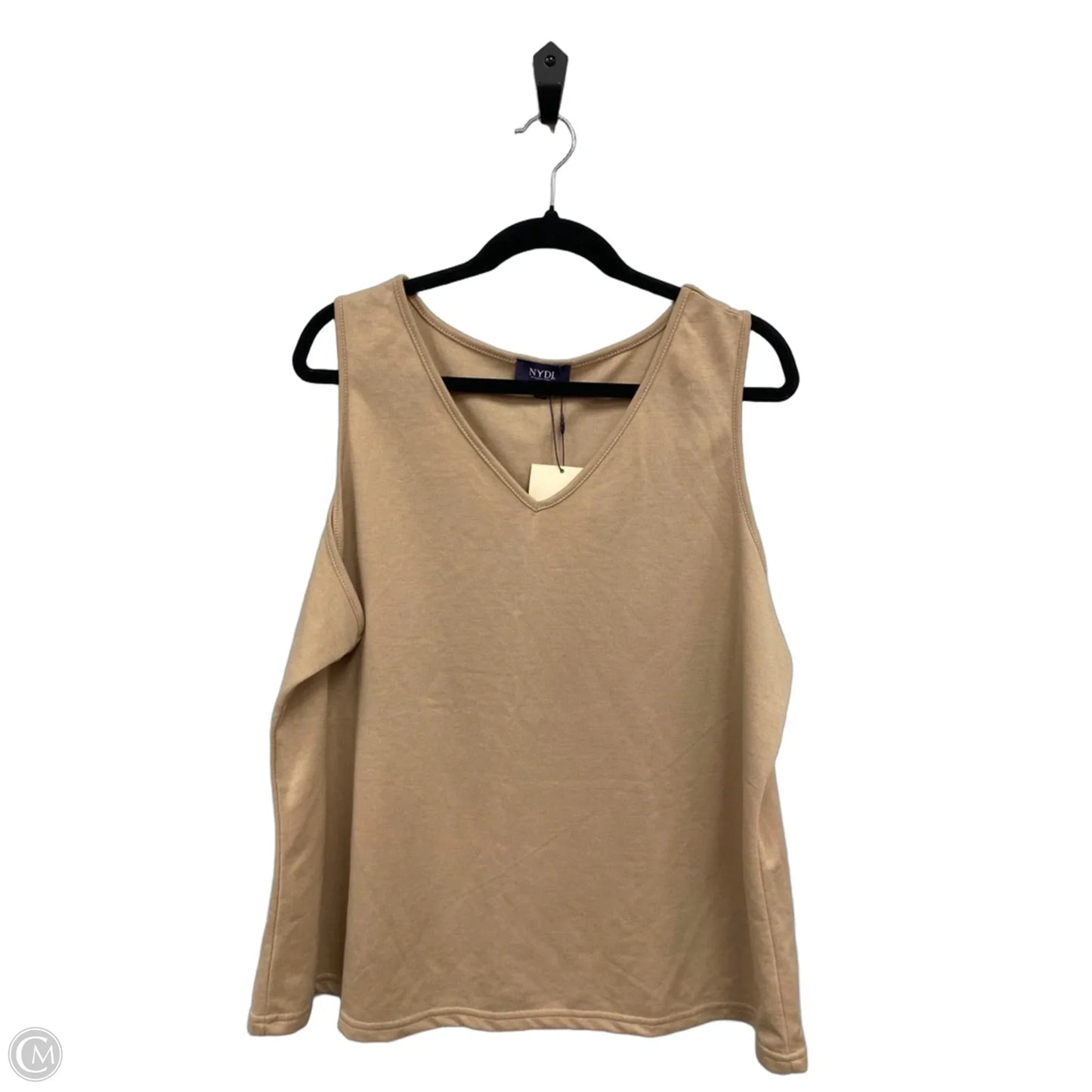 Tank Top By Not Your Daughters Jeans In Tan, Size: Xl