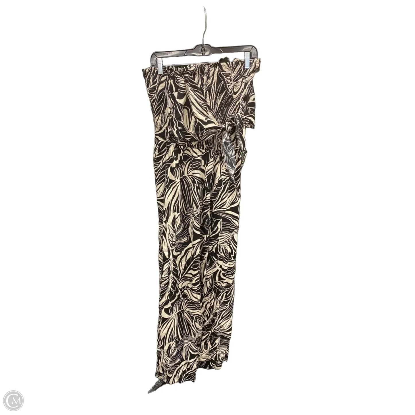 Jumpsuit By Patrons Of Peace In Black & Tan, Size: Xl