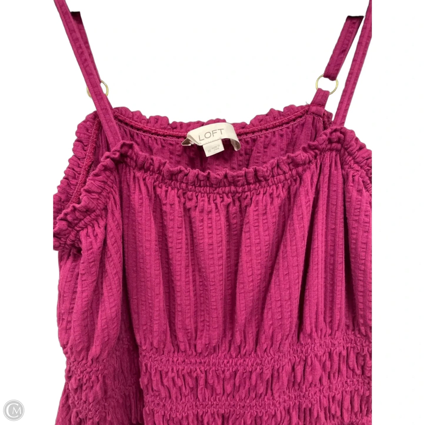 Dress Casual Maxi By Loft In Pink, Size: M