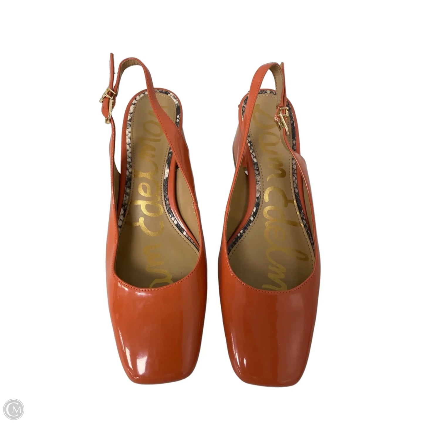 Shoes Heels Block By Sam Edelman In Orange, Size: 7.5