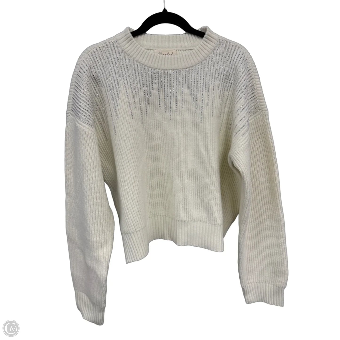 Sweater By Marled In Cream, Size: Xl