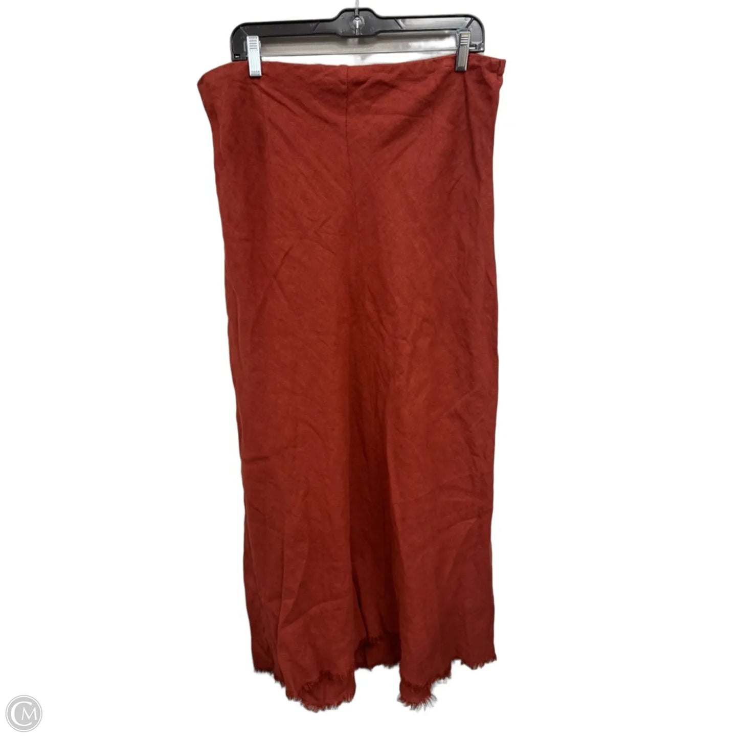 Skirt Maxi By Zara In Copper, Size: Xl