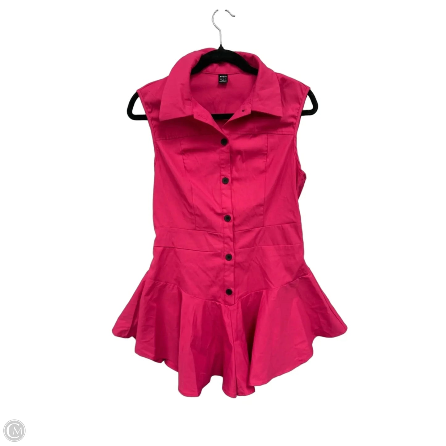 Dress Casual Short By Shein In Pink, Size: L