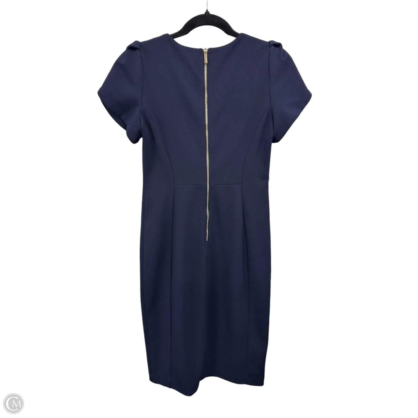 Dress Casual Short By Calvin Klein In Navy, Size: 6