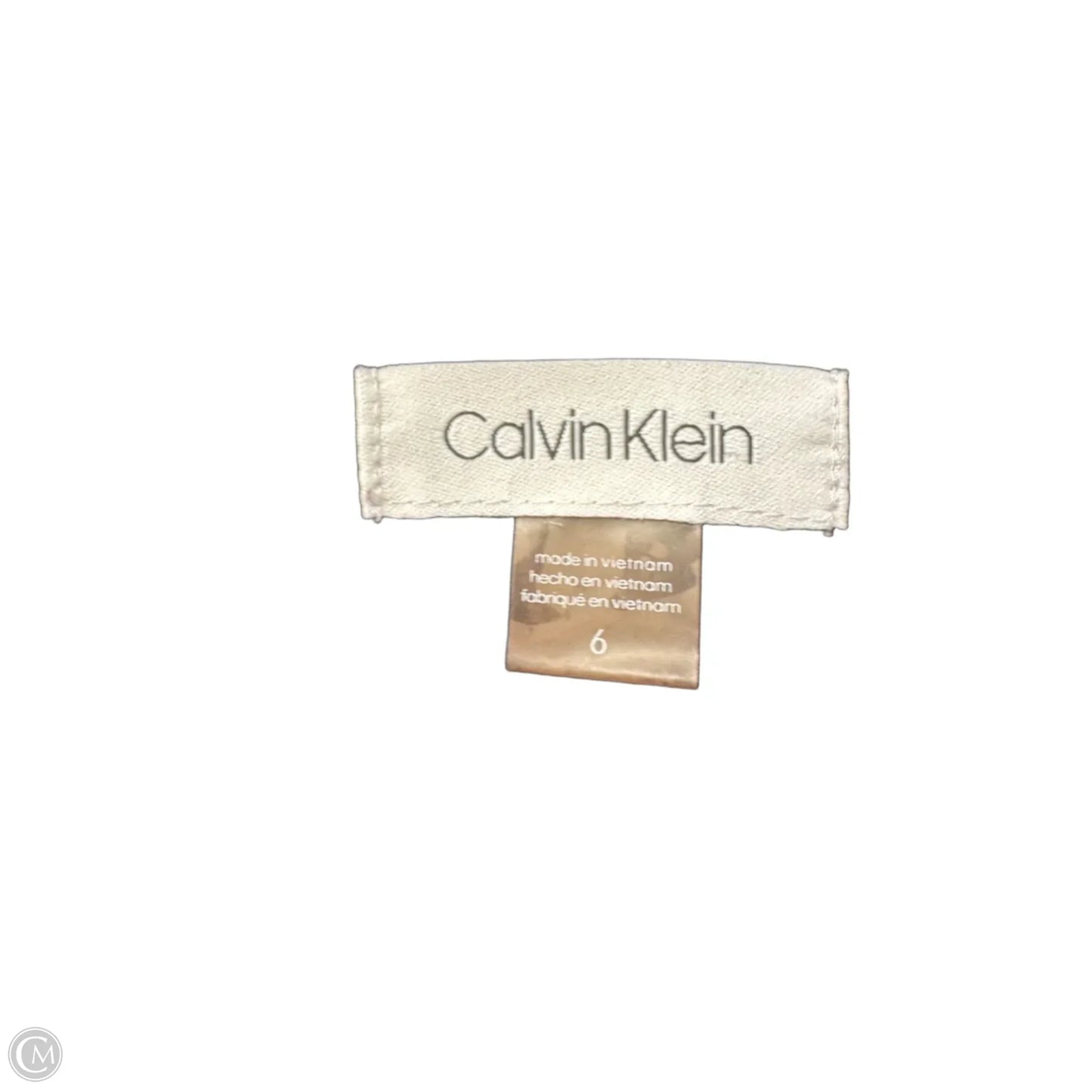 Dress Casual Short By Calvin Klein In Navy, Size: 6