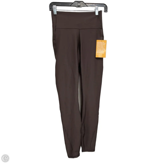 Athletic Leggings By Avia In Brown, Size: M
