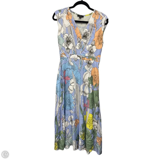 Dress Casual Maxi By J. Crew In Floral Print, Size: 6