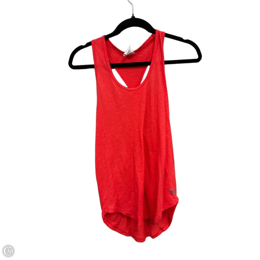 Athletic Tank Top By Pink In Coral, Size: S