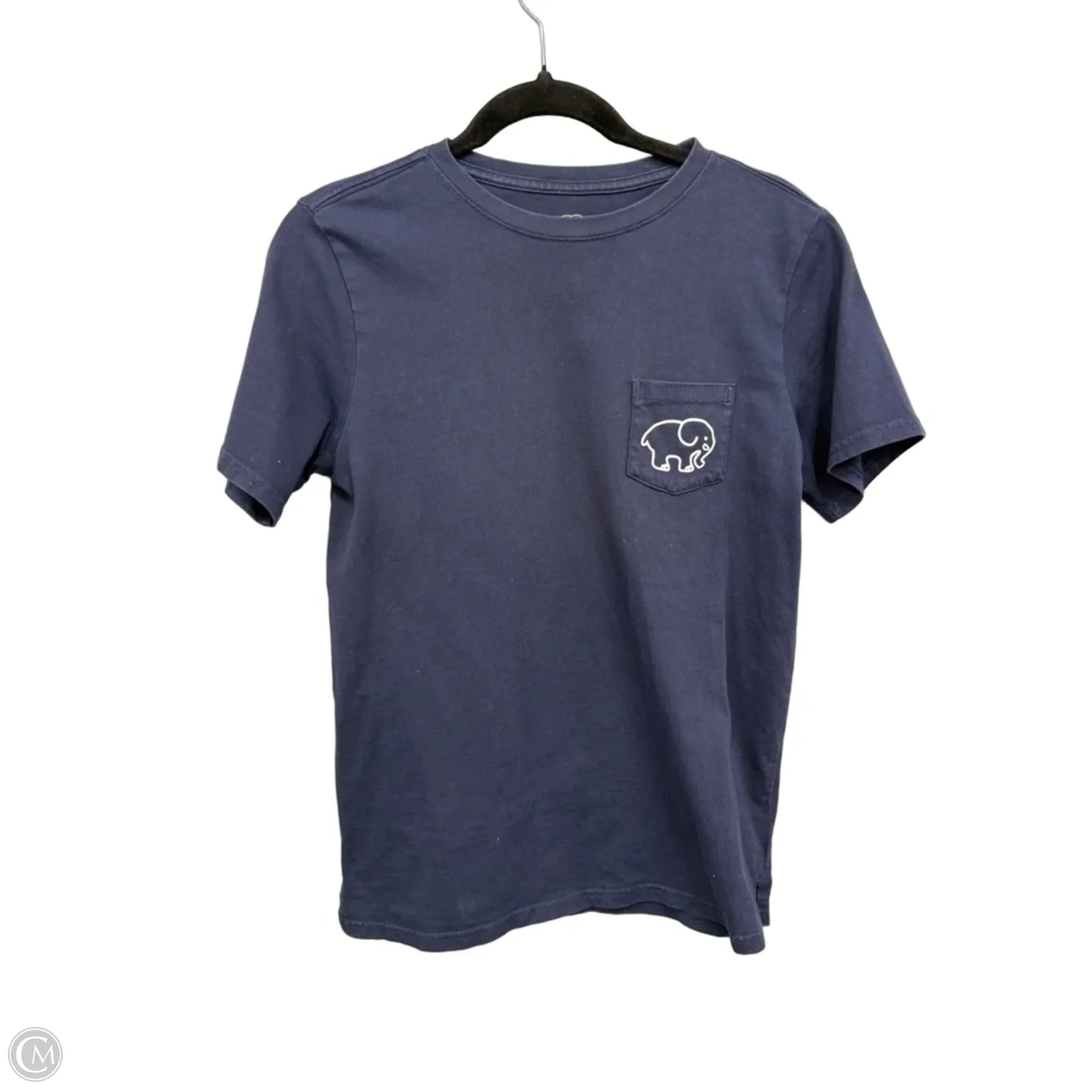 Top Short Sleeve Basic By Ivory Ella In Blue, Size: S
