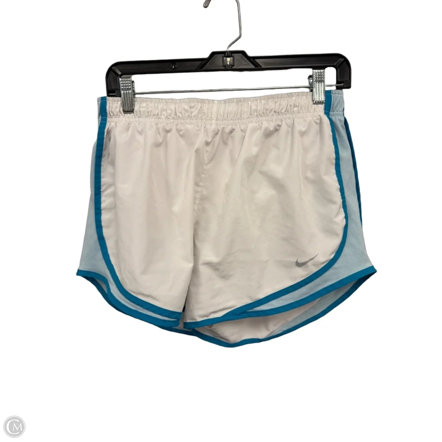 Athletic Shorts By Nike Apparel In Blue & White, Size: L