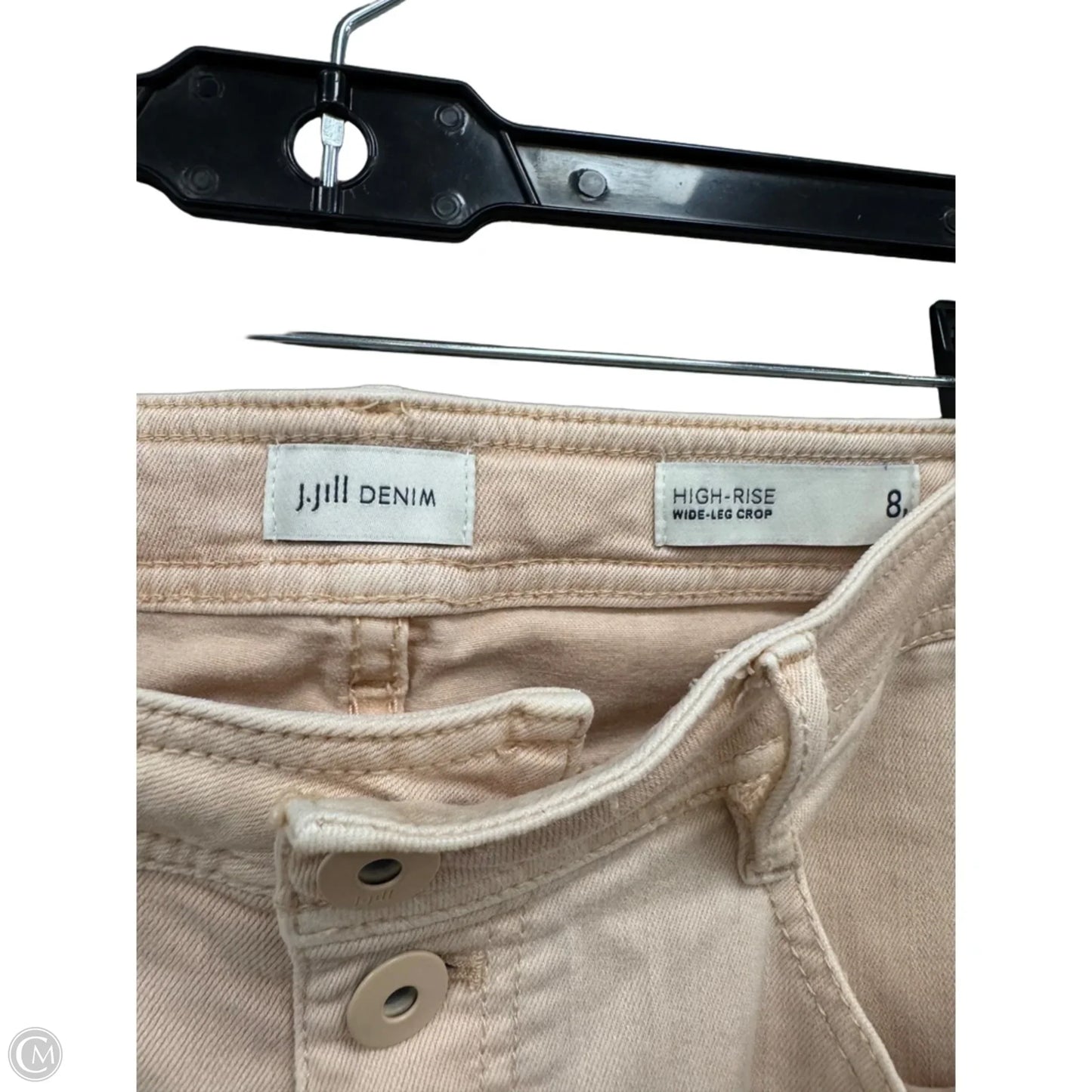 Jeans Wide Leg By J. Jill In Peach, Size: 8p