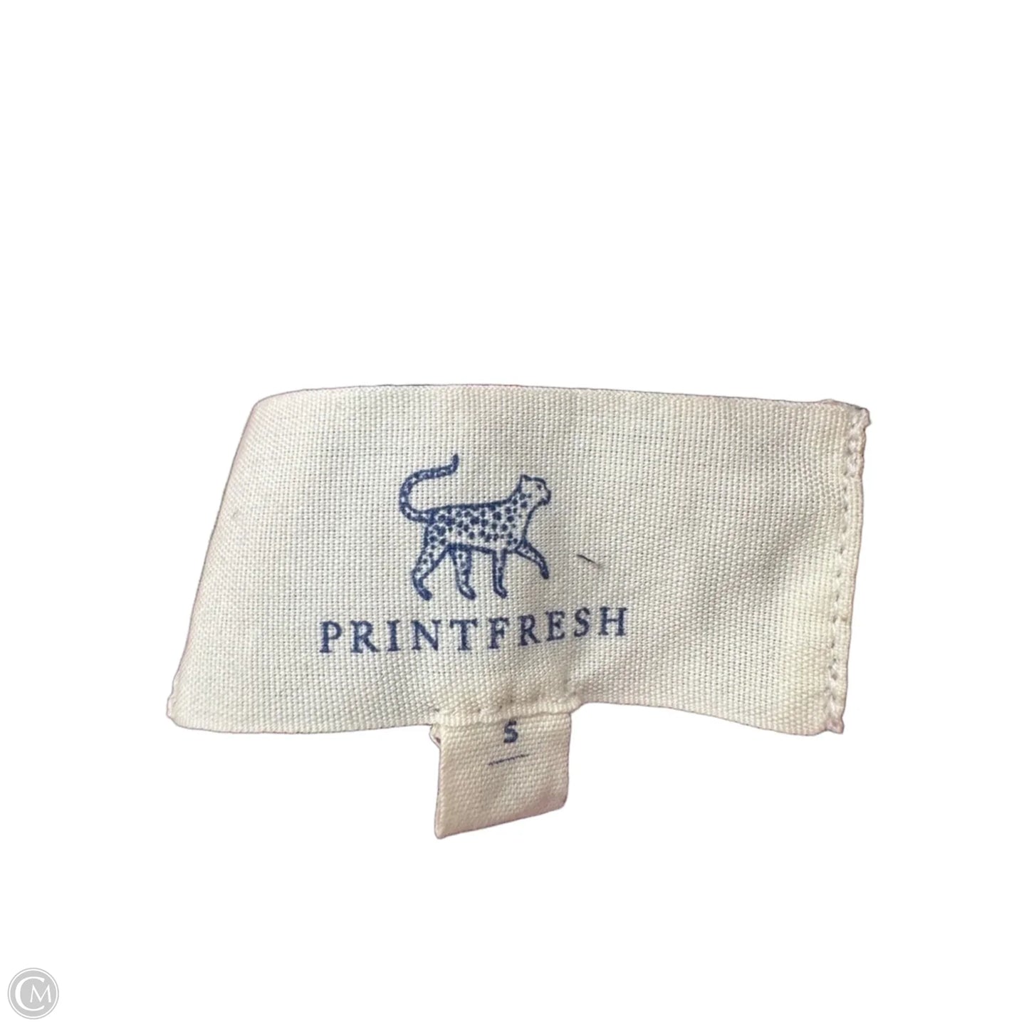 Top Short Sleeve By Printfresh In Animal Print, Size: S