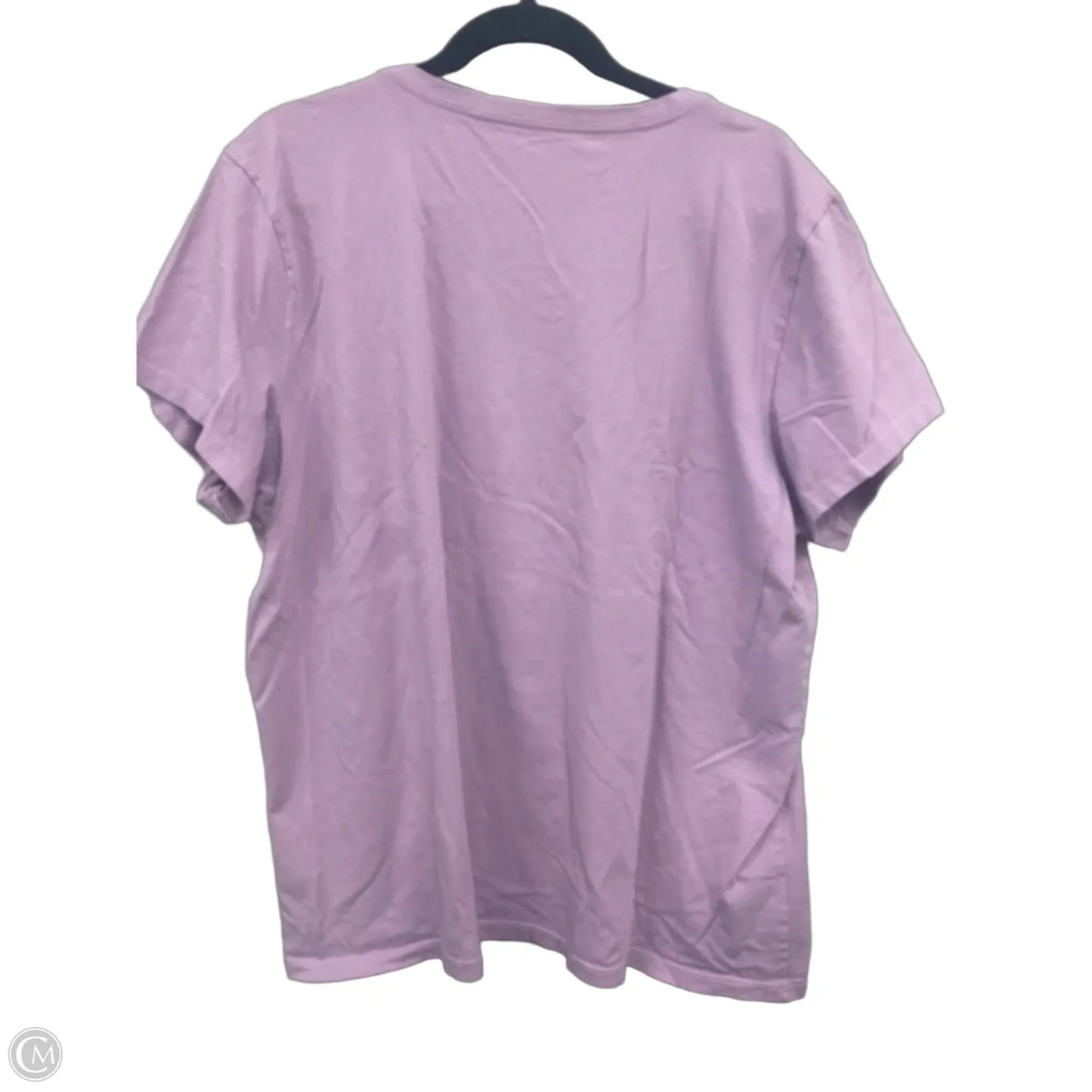 Top Short Sleeve Basic By Life Is Good In Purple, Size: Xxl