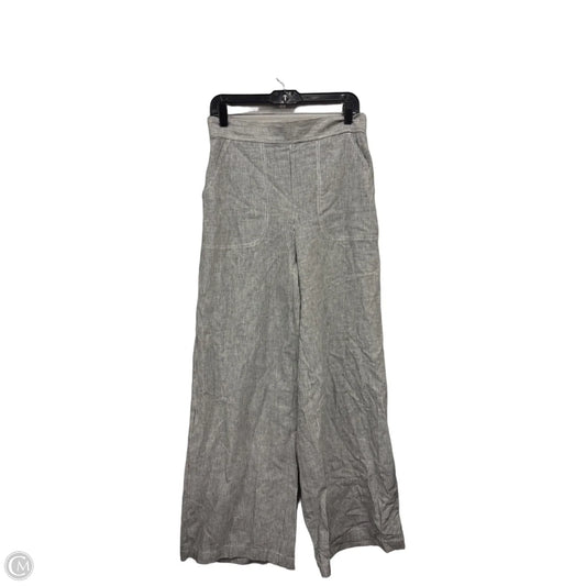 Pants Wide Leg By Max Studio In Striped Pattern, Size: L