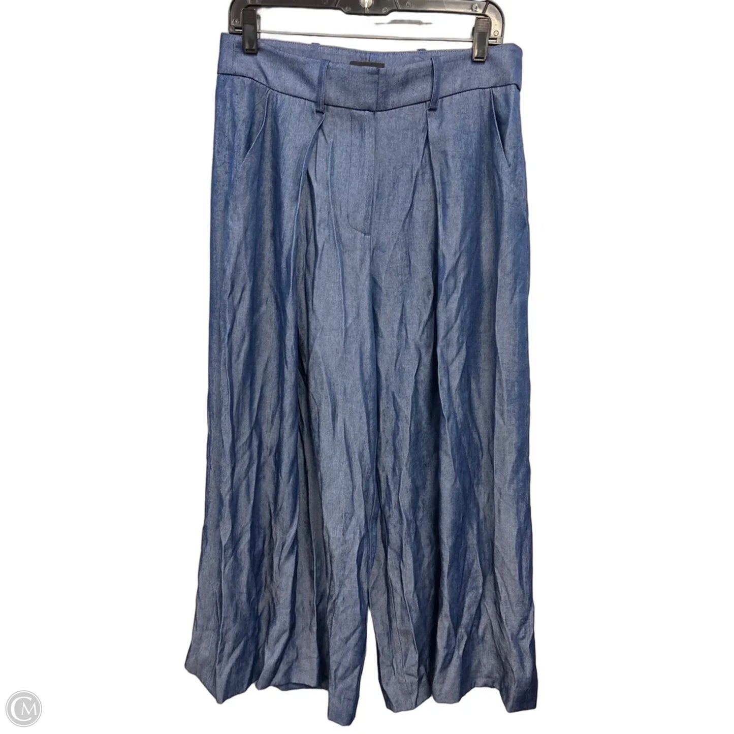 Pants Wide Leg By Carlisle In Blue, Size: 6