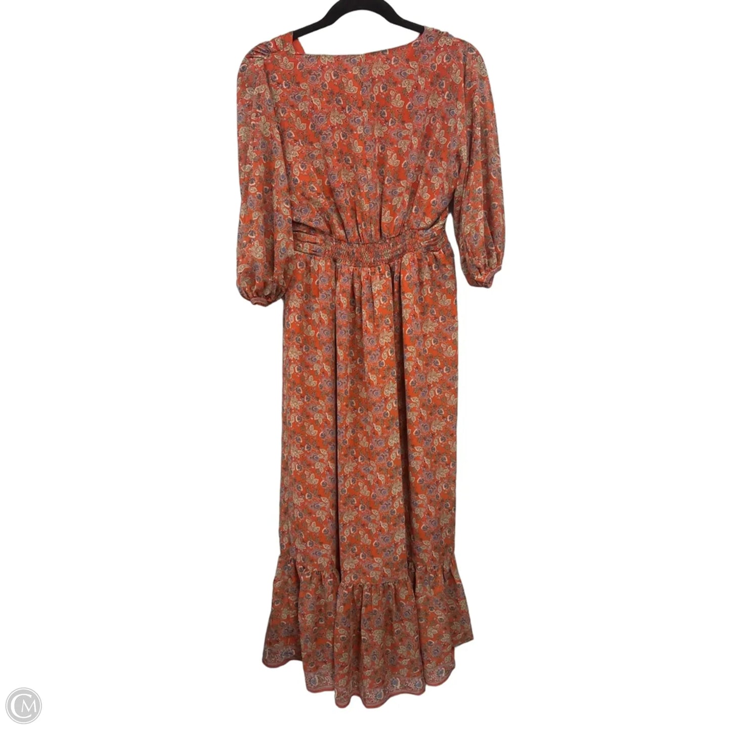 Dress Casual Midi By Max Studio In Floral Print, Size: Xs