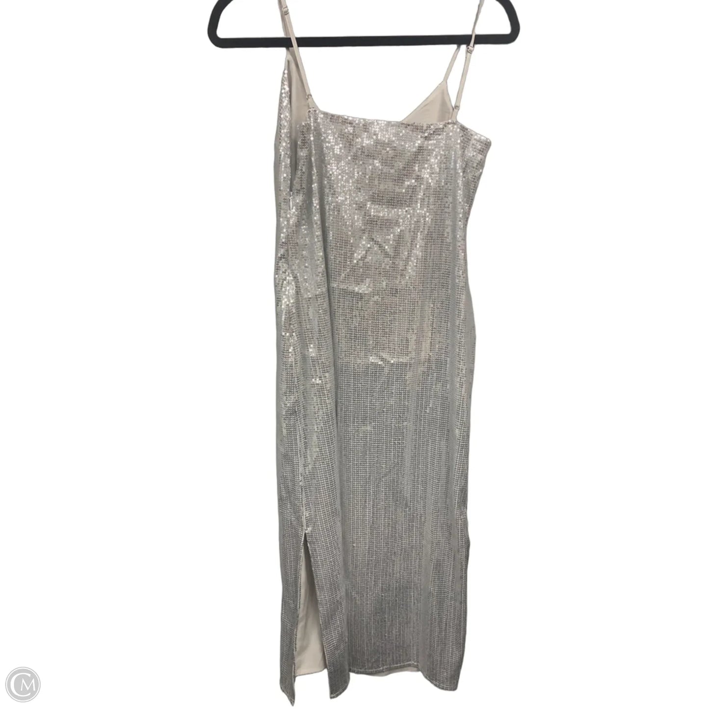 Dress Casual Midi By The Drop In Silver, Size: Xs