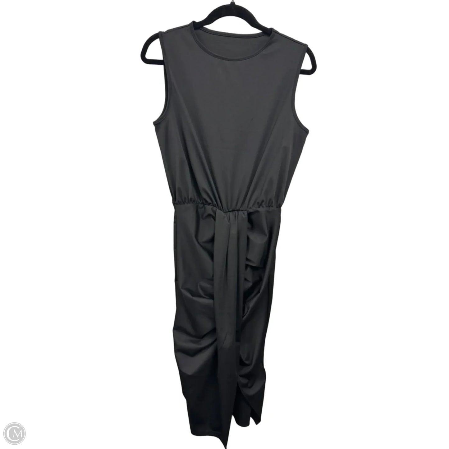 Dress Casual Midi By Shein In Black, Size: M