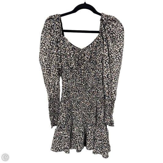 Dress Casual Short By Vestique In Animal Print, Size: S