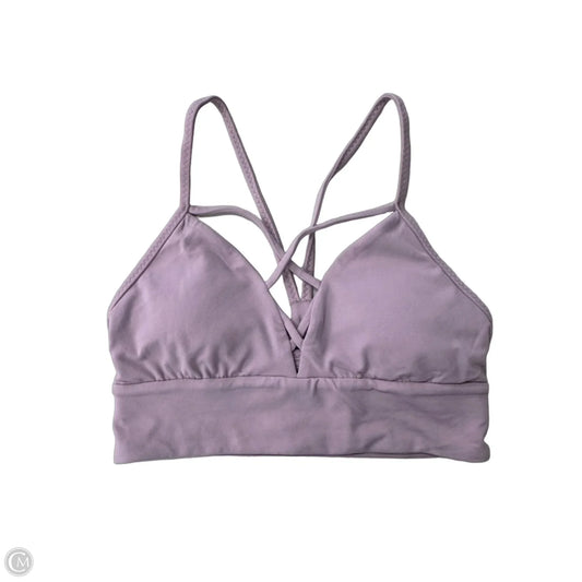 Athletic Bra By Lululemon In Purple, Size: 6