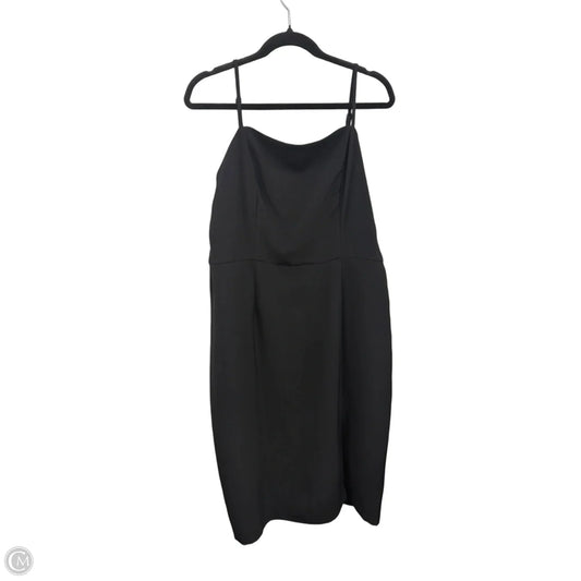 Dress Casual Midi By Nine West In Black, Size: Xxl