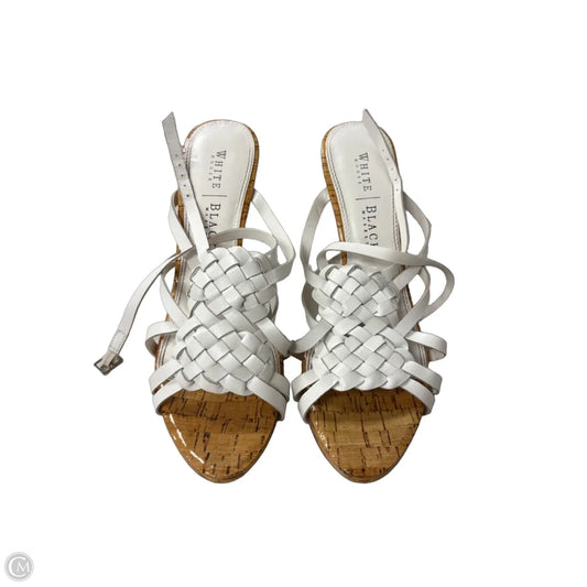 Sandals Heels Stiletto By White House Black Market In White, Size: 9