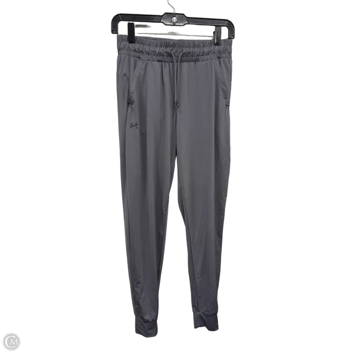 Athletic Pants By Under Armour In Grey, Size: Xs