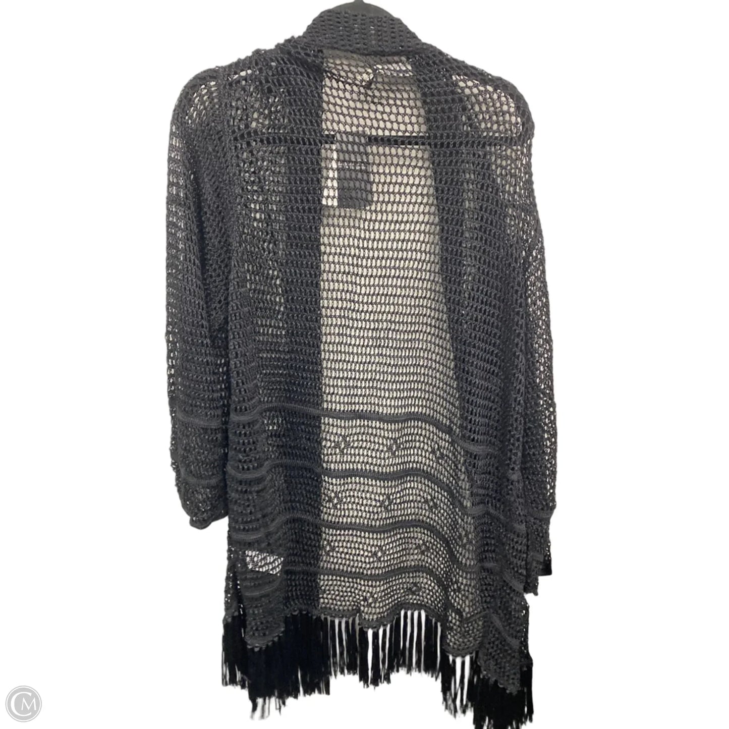 Cardigan By Lauren By Ralph Lauren In Black, Size: Xl
