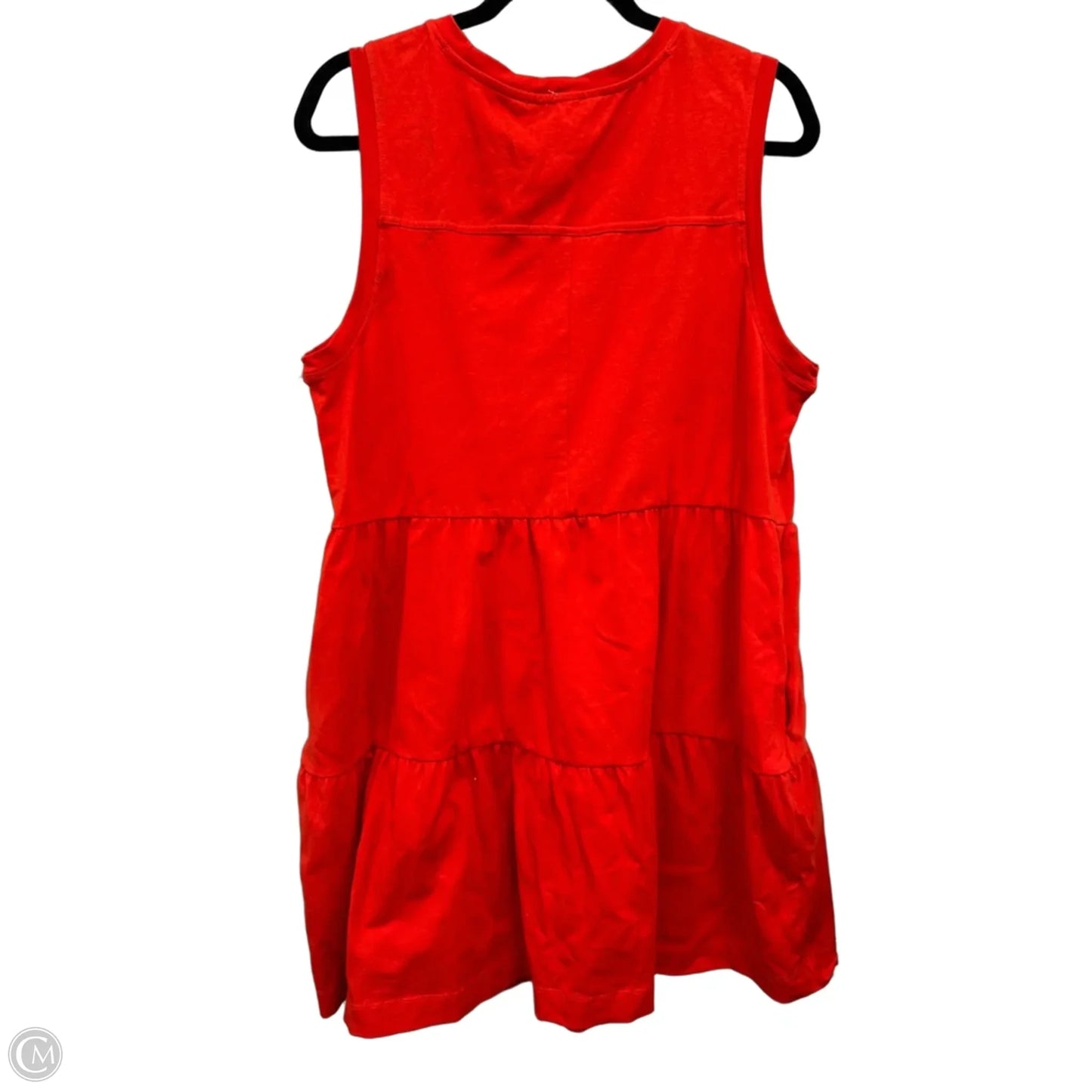 Dress Casual Short By Dkny In Orange, Size: L
