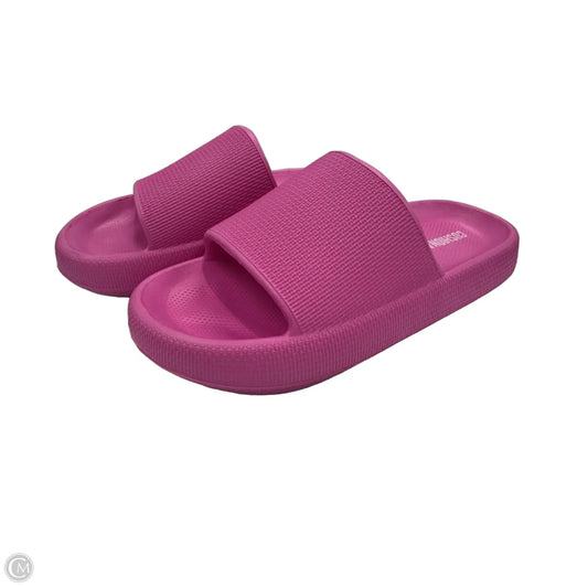 Sandals Flats By Cushionaire In Pink, Size: 8