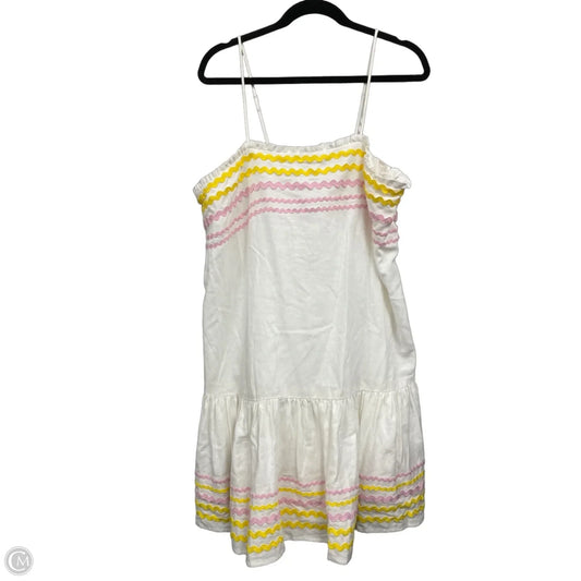 Dress Casual Short By Target-designer In Pink & White, Size: Xl