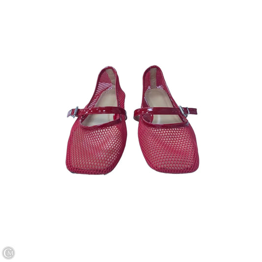 Shoes Flats By Clothes Mentor In Red, Size: 11.5
