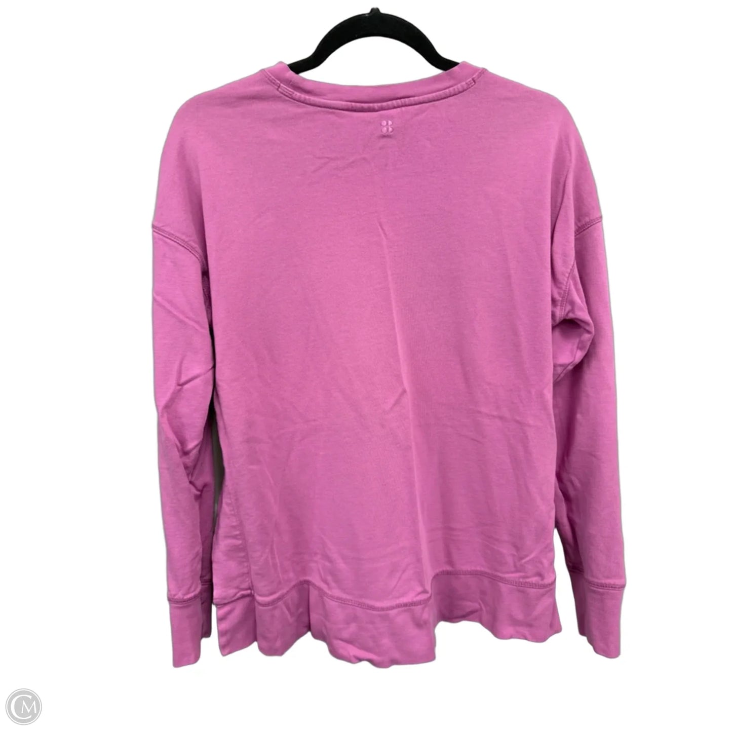 Athletic Top Long Sleeve Crewneck By Sweaty Betty In Pink, Size: Xs