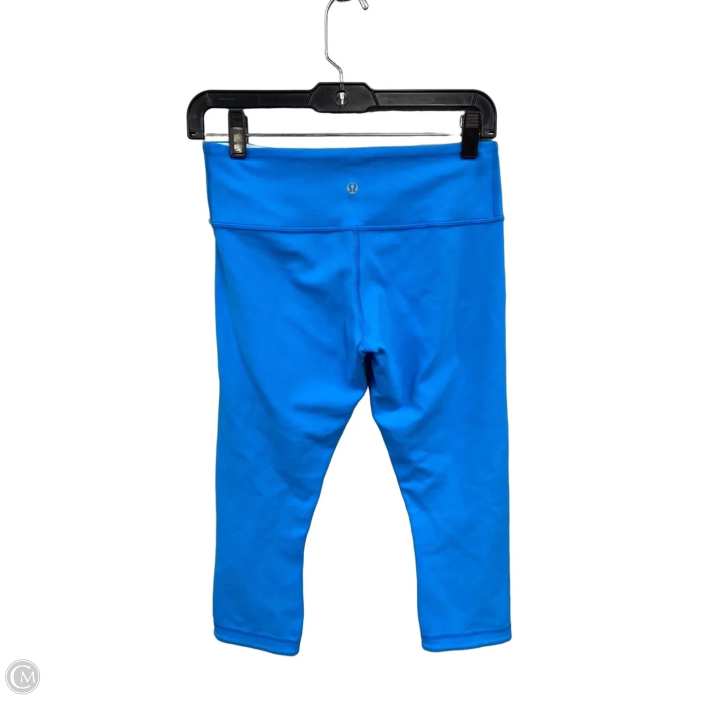 Athletic Leggings Capris By Lululemon In Blue, Size: 6