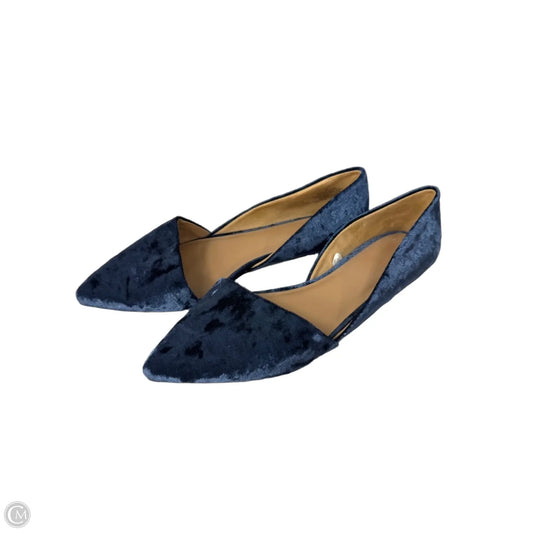Shoes Flats By A New Day In Blue, Size: 10