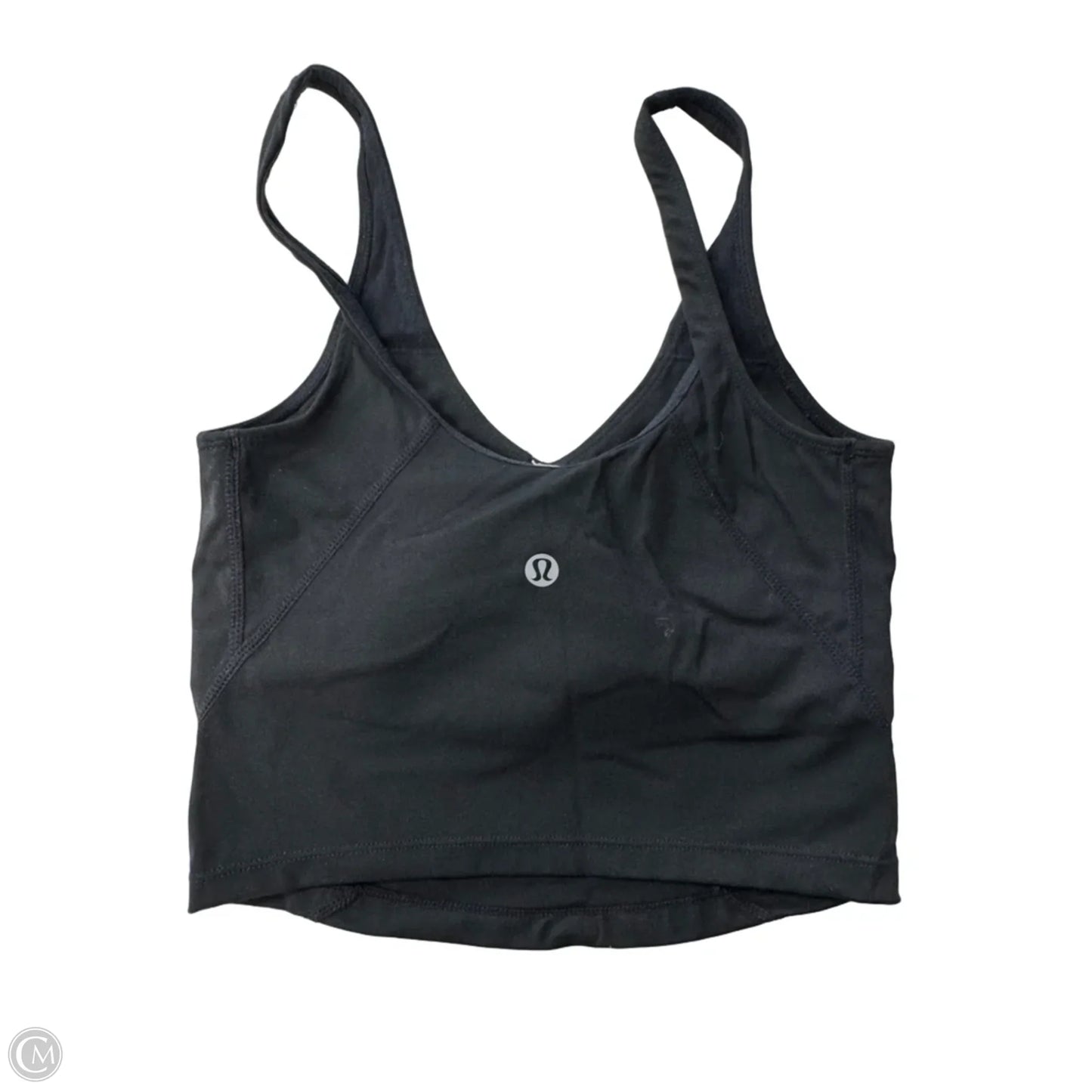 Athletic Bra By Lululemon In Black, Size: Xs