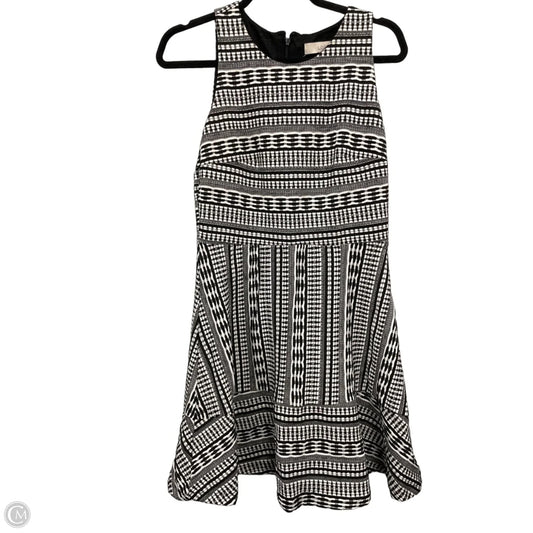 Dress Casual Short By Loft In Black & White, Size: 6