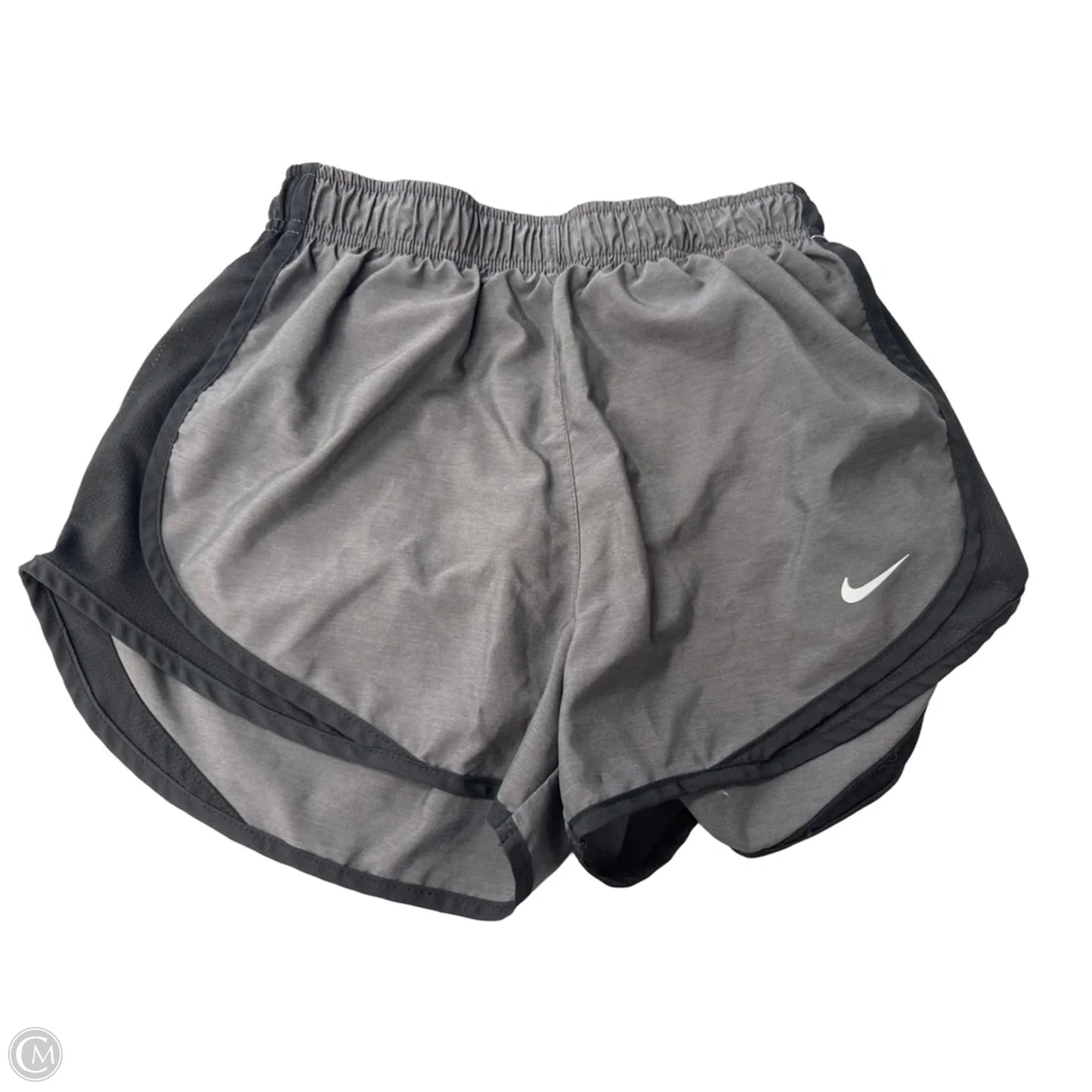 Athletic Shorts By Nike Apparel In Black & Grey, Size: S
