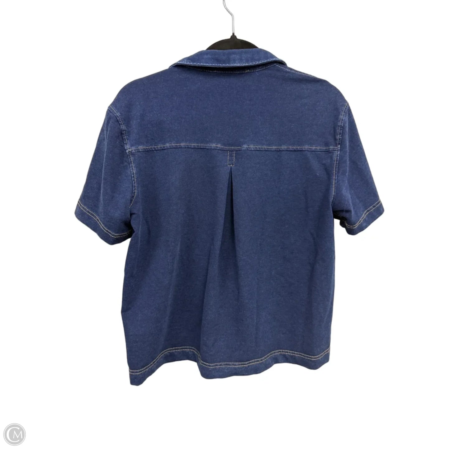 Top Short Sleeve By Jane And Delancey In Navy, Size: S