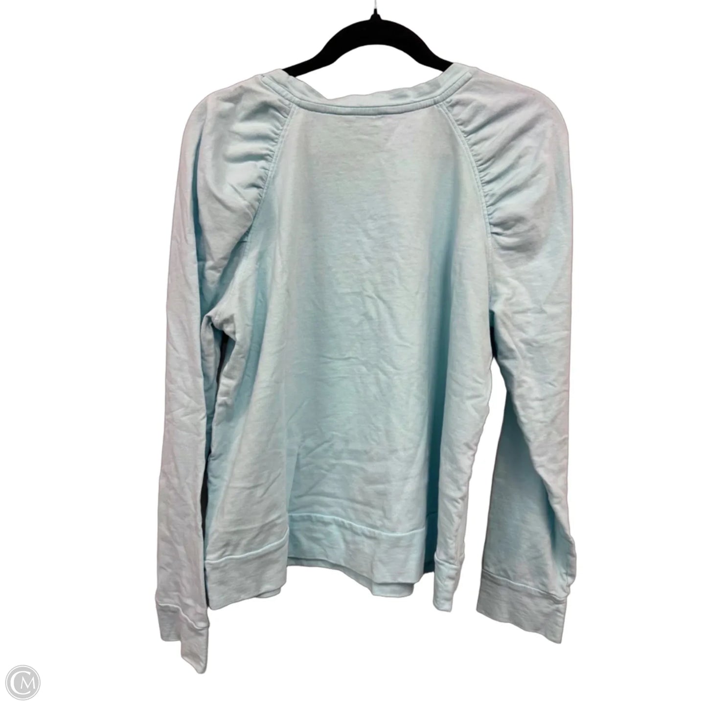 Top Long Sleeve Designer By Lilly Pulitzer In Blue, Size: Xl