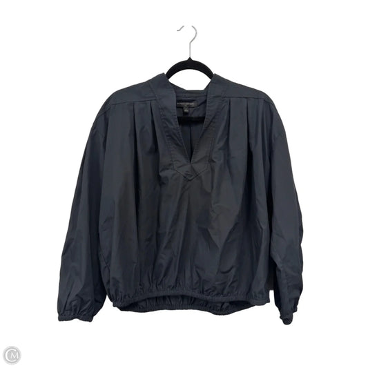 Top Long Sleeve By Banana Republic In Black, Size: L