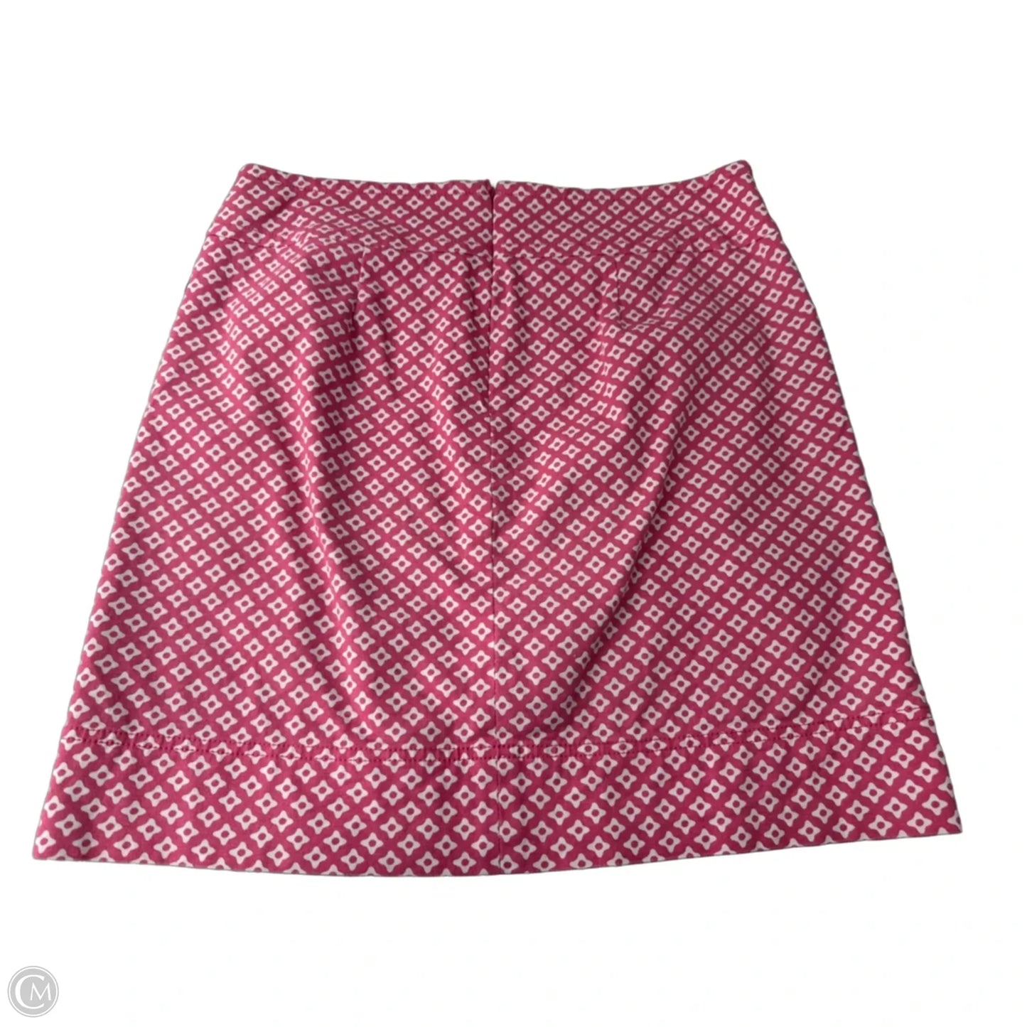 Skirt Mini & Short By Talbots In Pink & White, Size: 6