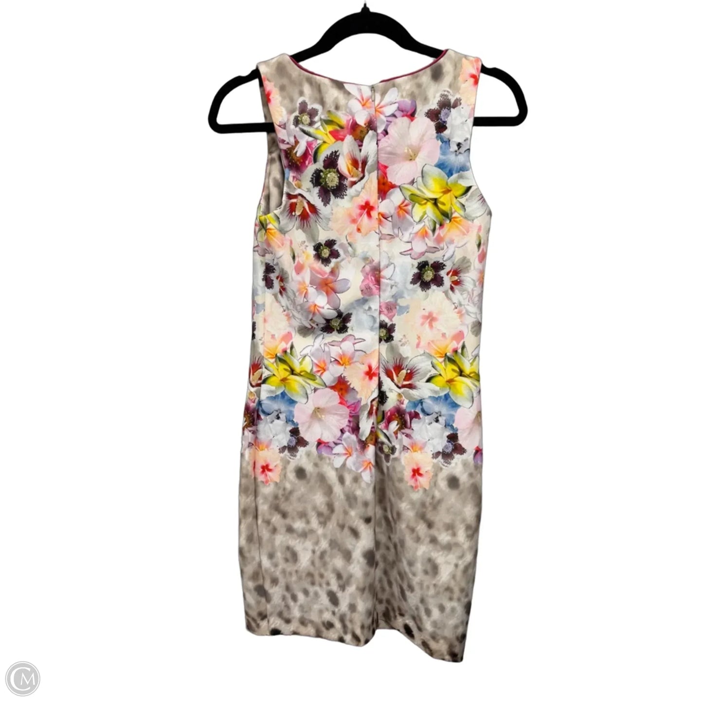 Dress Casual Short By Clothes Mentor In Red & Yellow, Size: S