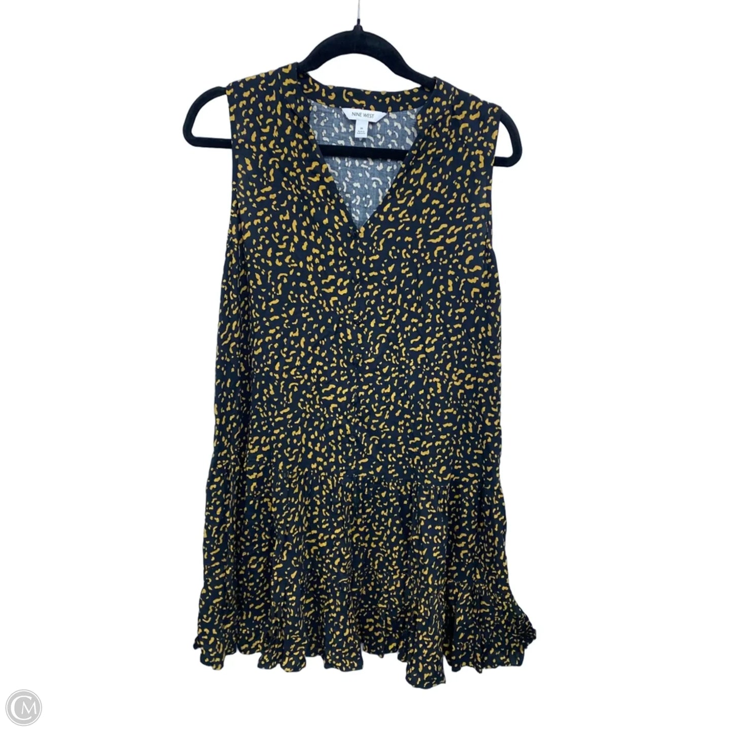 Dress Casual Short By Nine West In Black & Tan, Size: M