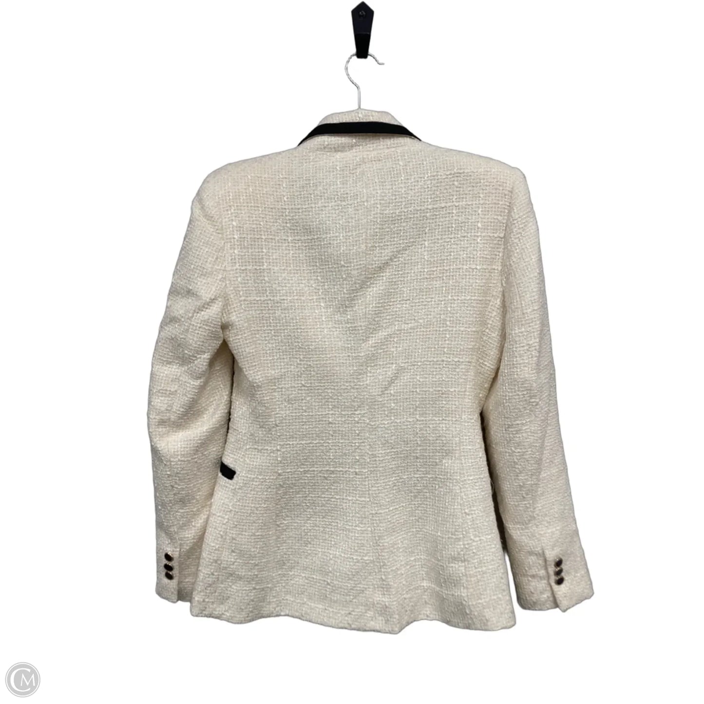 Blazer By Zara In Black & Cream, Size: S
