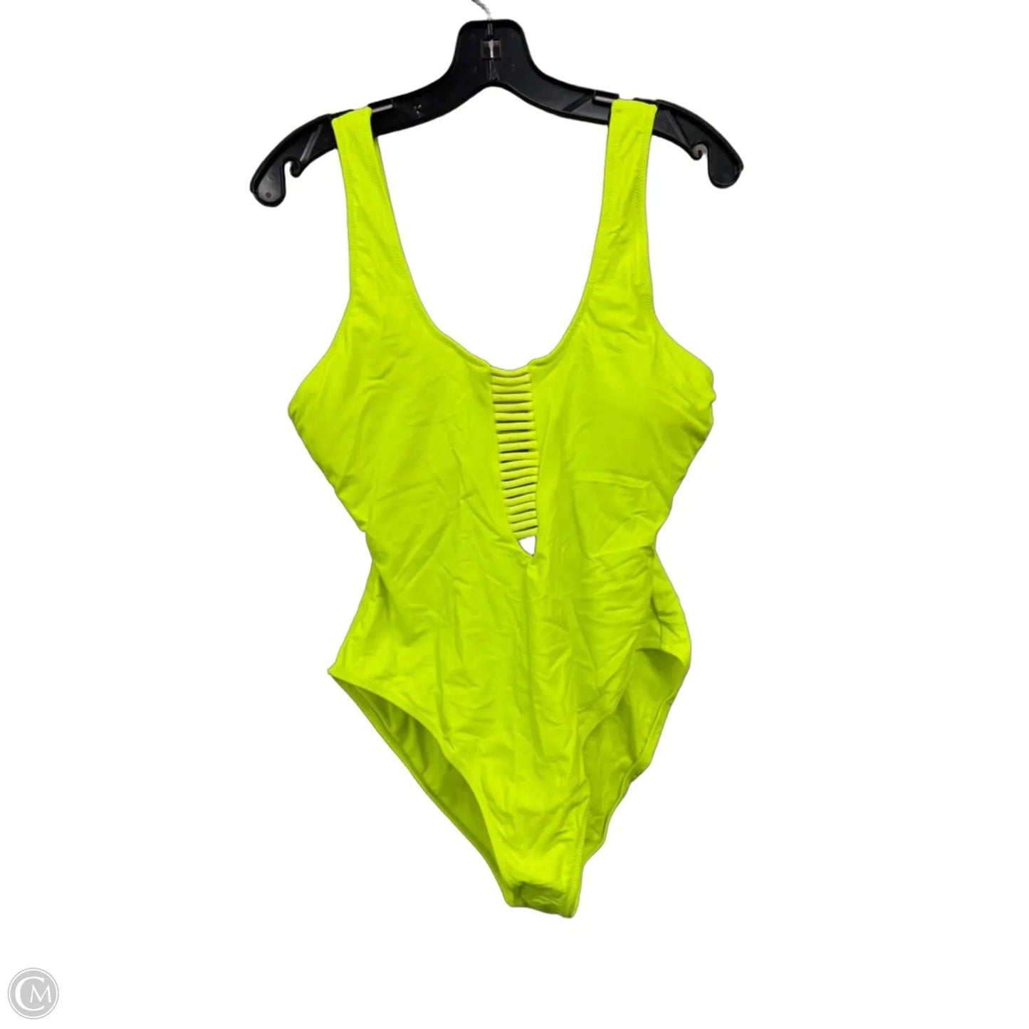 Swimsuit By Fashion Nova In Yellow, Size: 1x